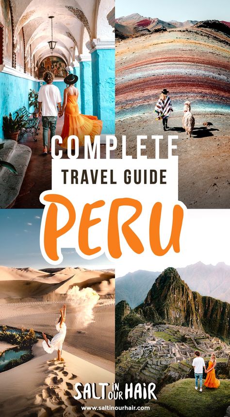 South America Travel Itinerary, Peru Travel Guide, South America Travel Destinations, Latin America Travel, Peruvian Cuisine, South America Destinations, Traveling Abroad, Travel Route, Peru Travel