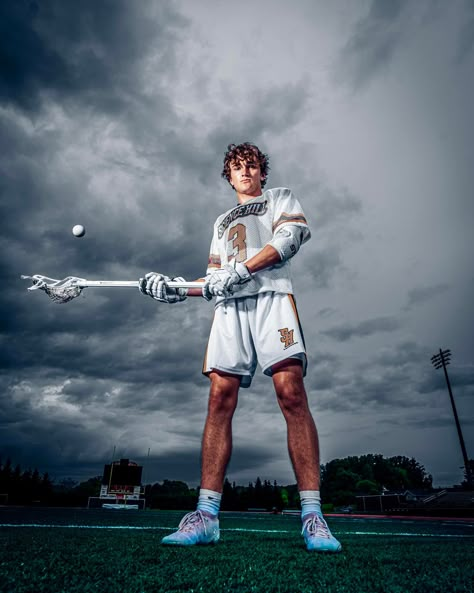 Youth Sports Photography, Lacrosse Senior Pictures, Senior Photos Boys, Boy Graduation, Lacrosse Boys, Male Senior Pictures, Senior Pictures Sports, Senior Portrait Poses, Mens Lacrosse