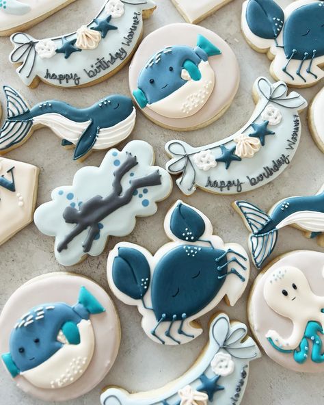 🤿🦀🐟under the sea vibes for Warner’s birthday! 🦀🐟 Under The Sea First Birthday Boy, Oneder The Sea 1st Birthday, Oneder The Sea Birthday, One Der The Sea, Oneder The Sea, Sea Vibes, Under The Sea Theme, Sea Birthday, Sea Theme