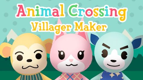 Build Your Own Animal Crossing Villager Design With This Fanmade Tool - NintendoSoup Animal Crossing Villagers Design, Daybed Outdoor, Make Your Own Character, Animal Crossing Funny, Cute Website, Animal Crossing Characters, Survival Horror Game, Animal Crossing Villagers, Character Maker