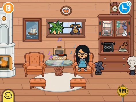 Animal House Toca Boca, Toca Life World Sala, Cottage Living Rooms, Life Words, Cottage Living, Family Guy, Cottage, Fictional Characters, Art