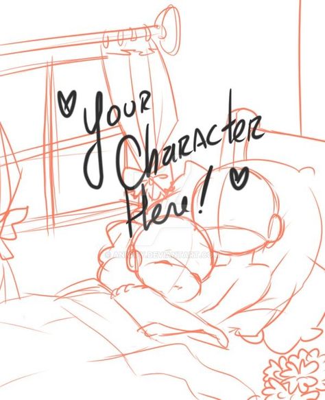 Ych Base Sleeping, Ych Base Couple Sleeping, Birthday Ych Base, Drawing Poses Couple Sleeping, Gacha Couple Poses, Drawing Poses Couple, Ych Base Couple, Ych Couple, Sleeping Drawing