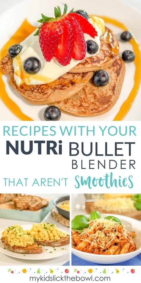 Nutribullet Recipes - Blender recipes for kids healthy easy ideas that aren't just smoothies Ninja Blender Recipes, Magic Bullet Recipes, Nutribullet Smoothies, Nutri Bullet, Blender Smoothie, Smoothie Recipes For Kids, Best Smoothie, Nutribullet Recipes, Best Smoothie Recipes