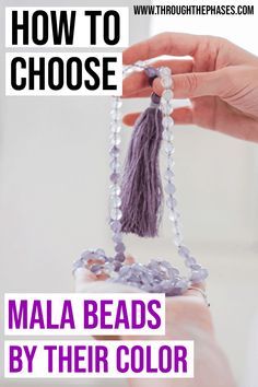 Mala Ideas, Mala Necklace Diy, Prayer Beads Diy, Mala Beads Diy, Mala Making, Meditation Beads Mala, Mala Jewelry, Mala Bead Necklace, Buddhist Prayer