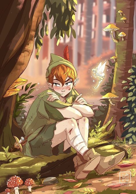 Peter Pan Anime, Peter Pan Neverland, Peter Pan Art, Peter Pan Ouat, Peter And Wendy, Peter Pan Disney, Peter Pan And Tinkerbell, Disney Fairy, Disney Fairies