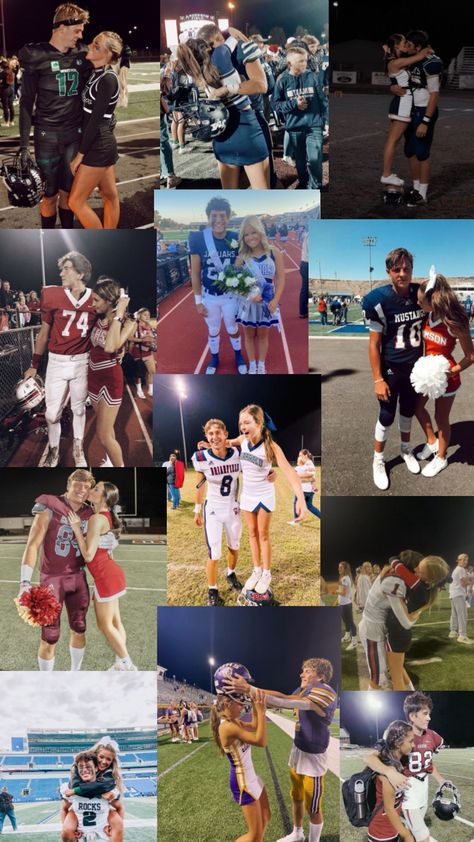 cute couples #outfitinspo #vintage #beauty #vibes #fyp #blowthisup #blowup #cheer #cheerleading #couplegoals #couples #cutcouples #football Cheerleader Couple, Football Couple, Football Cheer, Beauty Vibes, Vintage Beauty, Cheerleading, Football, Beauty, American Football