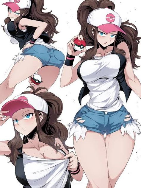 Pokemon Hilda, Kartu Pokemon, Ball Shoes, Pokémon Black And White, Pokemon Waifu, Black Pokemon, Pokemon Comics, Anime Girlxgirl, Pokemon Characters