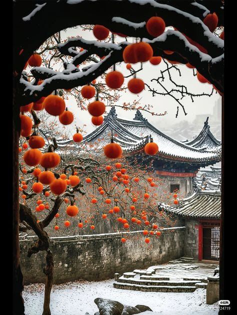 Semare, you have a good eye - semare051@gmail.com - Gmail Chinese Aesthetic, Asian Architecture, Chinese Landscape, Japan Aesthetic, 수채화 그림, Orange Tree, Japanese Aesthetic, Ancient China, Chinese Culture