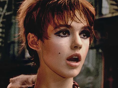 . Ciao Manhattan, Edie Sedgwick, Very Short Hair, Hair And Makeup, Manhattan, Short Hair, Makeup, Hair, White