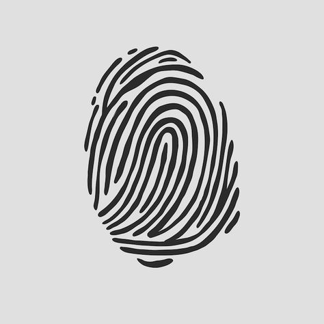 Vector thumb print fingerprint vector il... | Premium Vector #Freepik #vector #fingerprint #finger-print #silhouette #steal Campaign Flyers, Thumb Print, Thumb Prints, Finger Print, Stationery Templates, Business Card Maker, Poster Maker, Card Banner, Poster Invitation