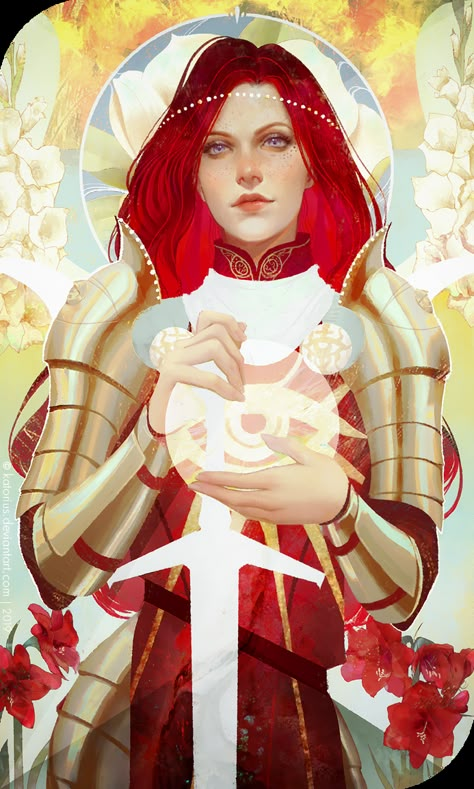 Portrait Base, Dragon Age Tarot Cards, Dragon Age Tarot, Dragon Age Characters, Quick Writes, Red Knight, Dragon Age Inquisition, Tarot Art, Dnd Art