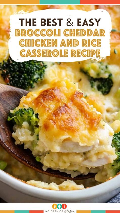 Looking for a cozy, family-friendly dinner? This Broccoli Cheddar Chicken and Rice Casserole is the ultimate comfort food, packed with cheesy goodness, tender chicken, and fresh broccoli. Perfect for busy weeknights! Save this recipe and give it a try tonight! Broccoli Chicken Rice Casserole Cozy Cook, Chicken And Broccoli Cheesy Casserole, Chicken Broccoli Cheddar Rice, Cheesy Chicken Broccoli Rice Skillet, Casserole Recipes Broccoli Chicken, Chicken Broccoli Rice Casserole Dutch Oven, Chicken Broccoli Rice Cauliflower Casserole, Cheddar Broccoli Chicken Bake, Brocoli Casserole Recipes Chicken