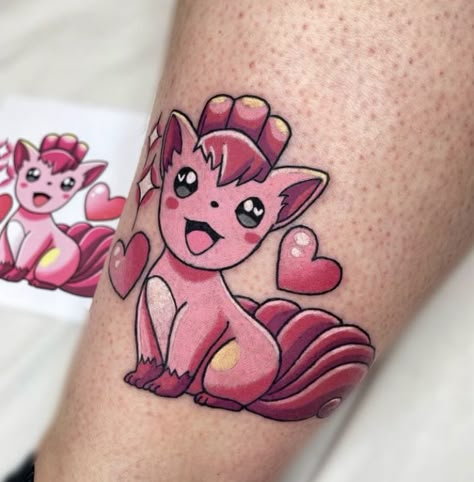 Nerdy Tattoos, Gamer Tattoos, Kunst Tattoos, Pokemon Tattoo, Kawaii Tattoo, Disney Tattoo, Trendy Tattoo, Tattoo Girls, Gaming Tattoo