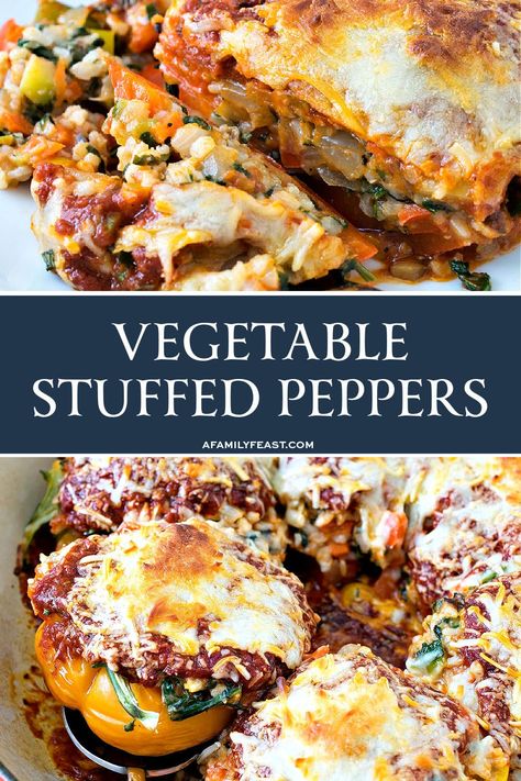 Stuffed Bell Peppers Veggie, Stuffed Bell Peppers With Mushrooms, Stuffed Pepper Vegetarian, Stuffed Pepper Vegetarian Recipe, Recipes For Green Peppers, Vegetable Stuffed Peppers, Meatless Stuffed Peppers Recipe, Stuffed Bell Peppers Vegetarian, Mushroom Stuffed Peppers