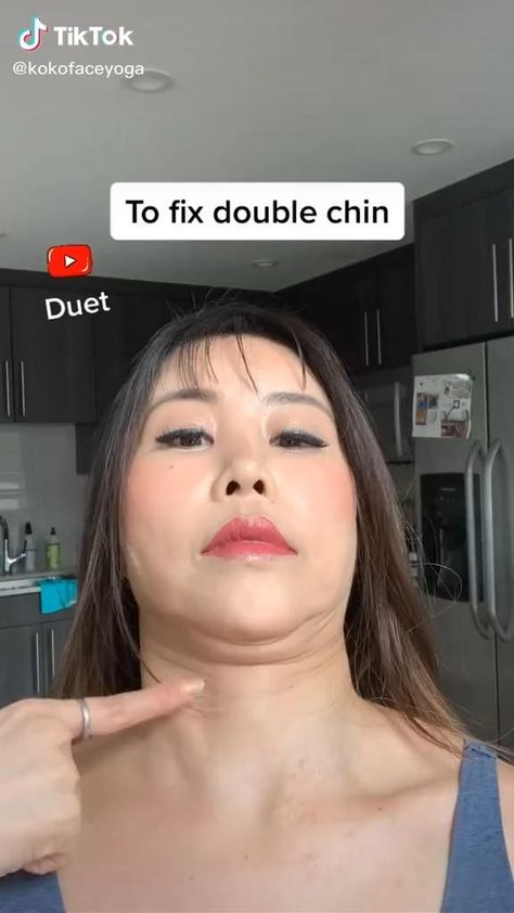 Face Fats Exercise, Face And Chin Exercises, Double Chin Face Massage, Facial Yoga Exercises Double Chin, Facial Massage Double Chin, Face Chin Exercises, Exercises To Lose Double Chin Fast, How To Jawline Face Exercises, Facial Yoga For Double Chin