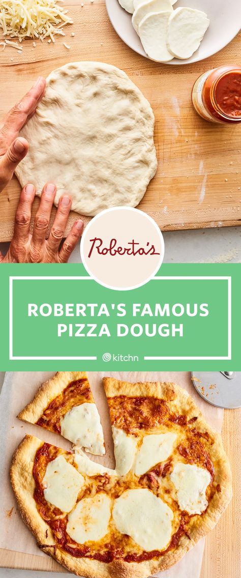 Our Review of Roberta's Pizza Dough Recipe | Kitchn Fancy Pizza, Best Pizza Dough Recipe, Pizza Oven Recipes, Perfect Pizza Dough, Best Pizza Dough, Pizza Dough Recipe, Pizza Crust Recipe, Homemade Pizza Dough, Pizza Recipes Homemade