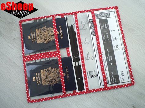 Free Sewing Tutorials, Origami Gift Box, Travel Document Holder, Diy Slippers, Wallet Tutorial, Document Folder, Presentation Folder, Hanging Fabric, Sewing Tutorials Free