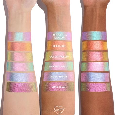 ColourPop Unveils Enchanting Winx Club Collaboration Dragon Shadow, Tone Makeup, Skin Tone Makeup, Face Crystals, Creamy Eyeshadow, December 01, Simple Eyeshadow, Highlighter Set, Magical Makeup