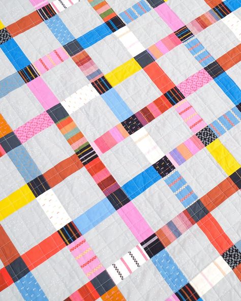 Have you ever made a quilt just using fabrics by a single designer? I have made several (probably at least 5?) using Denyse Schmidt fabrics, 2 or 3 using various Warp and Weft prints by Alexia Abegg, and on using leftovers from Rifle Paper Co. quilts. As I have been doing a little tidying in my sewing room this week, I accidentally started two new quilts: one using fabrics by Melody Miller and one using fabrics by Carolyn Friedlander. It's so fun to see how the colors work together and how... New Quilts, Carolyn Friedlander, Warp And Weft, Modern Inspiration, I Accidentally, My Sewing Room, Sewing Room, Schmidt, Have You Ever