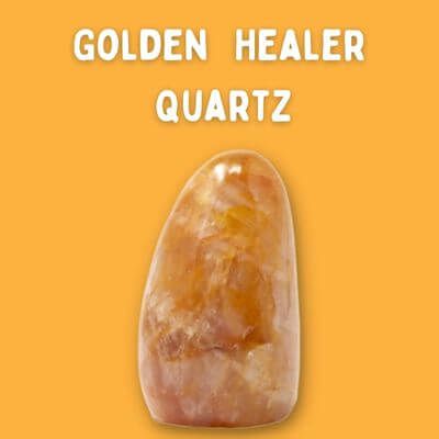 Golden Healer Quartz Meaning, Quartz Properties, Golden Healer Quartz, Golden Healer, Crystal Meanings, Healing Stones, Stones And Crystals, Rose Quartz, Chakra