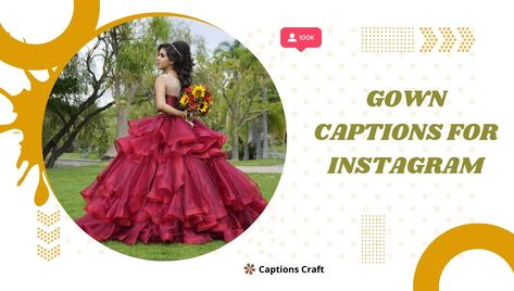 Looking for the perfect caption to complement your stunning gown? Check out these captivating Instagram captions that will leave your followers in awe! Caption For Instagram Post, Popular Song Lyrics, Caption For Instagram, For Instagram Post, Captions For Instagram Posts, Perfect Captions, Caption For Yourself, Instagram Style, Gowns For Girls