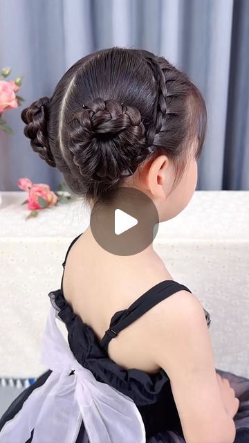 Hair-style -kids school hairstyles -# hair-tutorial on Instagram: "#kidschoolhairstyles 
#hairstylist  #hairstyles #hairfashion #braidinghairstyles#kids #girls #girlsfashion #girlfashionstyle #hairgoals#hairstyles#braidsbraidsbraids#kidshair #bubblebraid #braids #trending#braidstyles #kidshairstyles #kidshairdo #hairideas #hairstylist #hairstyles#braidsbraidsbraids#hairstyle #braidstyles #kidsstyle #hairideas #girl" Hảir Style For Kids Girl Short Hair, Kids Bun Hairstyles, Braids Trending, Cutesy Hairstyles, Kids School Hairstyles, Two Buns Hairstyle, Toddler Girl Hairstyles, New Braided Hairstyles, Daughter Hairstyles