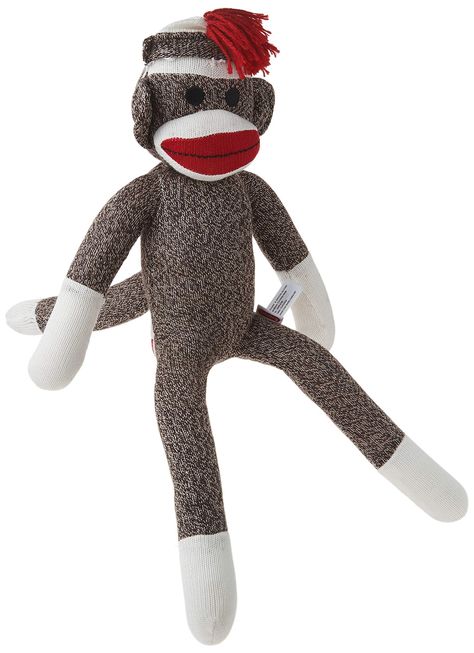 Sock Monkey Dolls, Boy Baby Doll, Knitted Stuffed Animals, Monkey Doll, Knitted Texture, Sock Dolls, Monkey Stuffed Animal, Sock Toys, Nostalgic Gifts