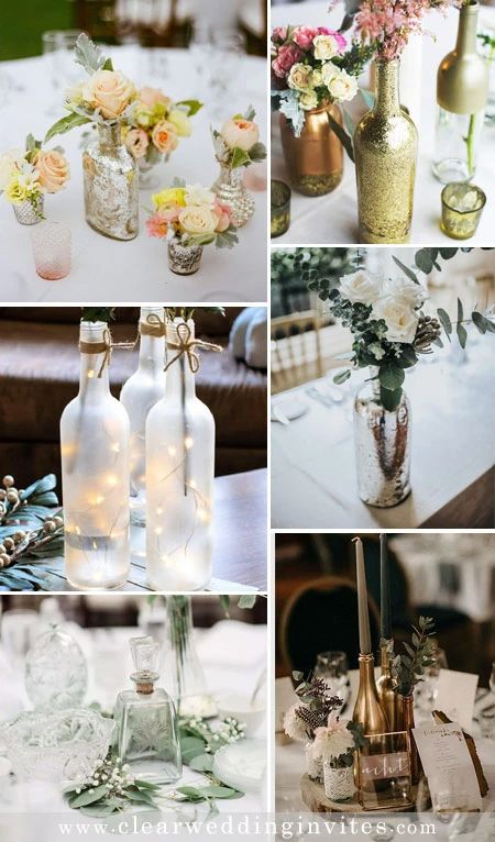 7 Vintage Wedding Centerpieces Ideas for 2022 Couples – Clear Wedding Invites Romantic Vintage Wedding Decorations, Vintage Vases Wedding, Wedding Centerpieces Ideas, Vintage Inspired Wedding Invitations, Vintage Centerpiece, Romantic Centerpieces, Vintage Wedding Centerpieces, Elegant Decorations, Basket Centerpieces