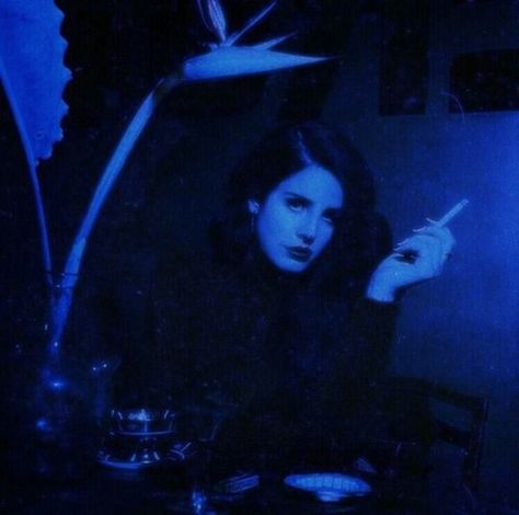 Aesthetic Tumblr, Blue Aesthetic, Lana Del Rey, Blue Light, A Woman, Cell Phone, Tumblr, Blue, Beauty