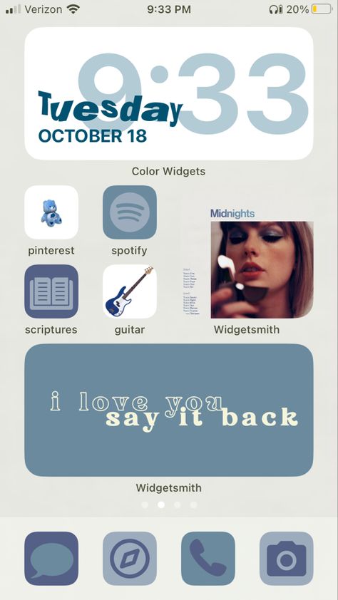 navy blue aesthetic taylorcore taylor swift midnights Aesthetic Phone Layout Taylor Swift, Phone Layout Ideas Taylor Swift, Taylor Swift Phone Theme Icons, Phone Themes Home Screen, Taylor Swift Iphone Homescreen, Widget Iphone Aesthetic Taylor Swift, Taylor Themed Phone, Midnights Homescreen Taylor Swift, 1989 Homescreen Ideas