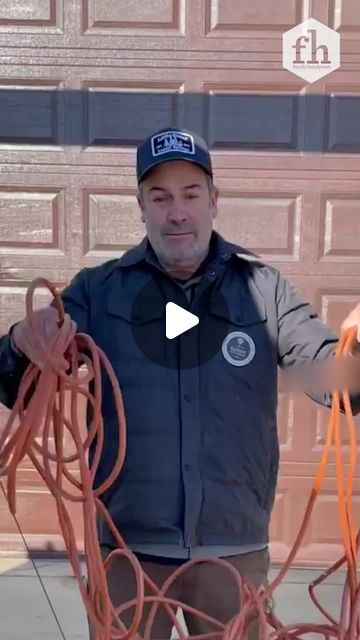 Family Handyman on Instagram: "This tip for storing long extension cords is amazing! #fyp #extensioncord #diy #diytips" Extension Cord Storage, Long Extensions, Extension Cords, Cord Storage, Family Handyman, January 25, Extension Cord, Diy Ideas, Garage