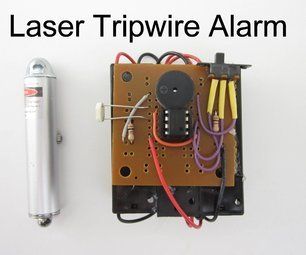 Laser Tripwire Alarm Laser Tripwire, Ingenieur Humor, Diy Tech, Wireless Home Security Systems, Wireless Home Security, Electrical Projects, Electronics Projects Diy, Security Systems, Arduino Projects