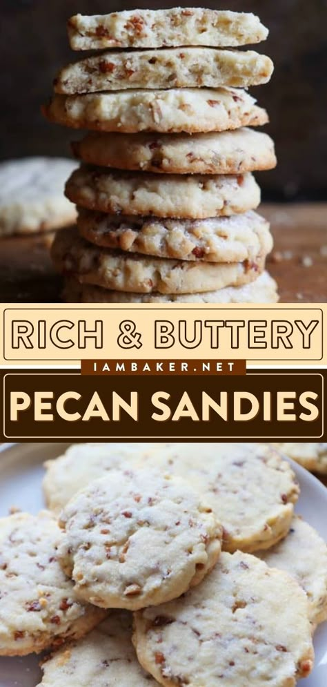 Cookies For A Cookie Exchange, Pecan Sandies Cookies, Sandies Cookies, Chocolate Chip Shortbread, Chocolate Chip Shortbread Cookies, Pecan Sandies, Pecan Desserts, Quick Cookies, Taco Cups