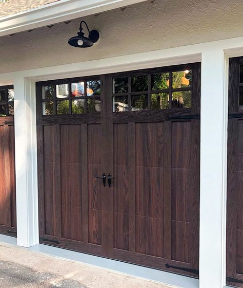 CHI Shoreline Overlay Garage Door - Barton Overhead Door, Inc. Chi Garage Doors, Custom Wood Garage Doors, Carriage Style Garage Doors, Carriage House Garage Doors, Single Garage Door, Carriage House Doors, Garage Door Windows, Wooden Garage Doors, Custom Garage Doors