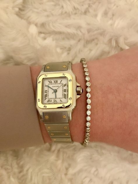 Cartier Watches Women Santos, Santos Cartier Woman, Cartier Santos Women, Cartier Santos Watch Woman, Santos Cartier, Cartier Santos Watch, Cartier Santos Galbee, Cartier Watches Women, Watches Cartier