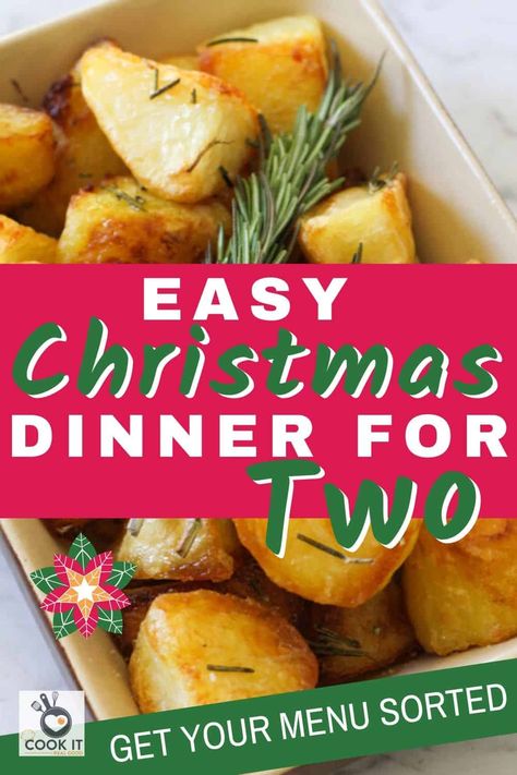 Xmas Dinner For 2, Small Christmas Meal Ideas, Small Christmas Dinner Ideas For 2, Simple Christmas Dinner Menu Ideas, Easy Christmas Dinner Ideas Simple, Small Christmas Dinner Ideas, Small Christmas Dinner, Easy Christmas Dinner Menu, Christmas Dinner For Two