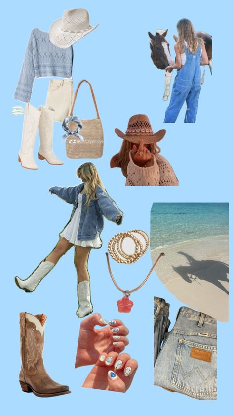 Costal Cowgirl Aesthetic, Costal Cowgirl, Find Your Aesthetic, Cowgirl Aesthetic, Aesthetic Beach, Horse Girl, Your Aesthetic, Finding Yourself, Horses