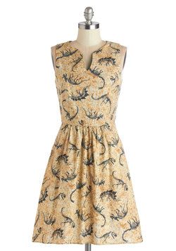 Dino Bones, Miss Frizzle, Dinosaur Dress, Outfits Retro, Retro Vintage Dresses, Mod Dress, Geek Chic, Fun Fashion, Unique Dresses