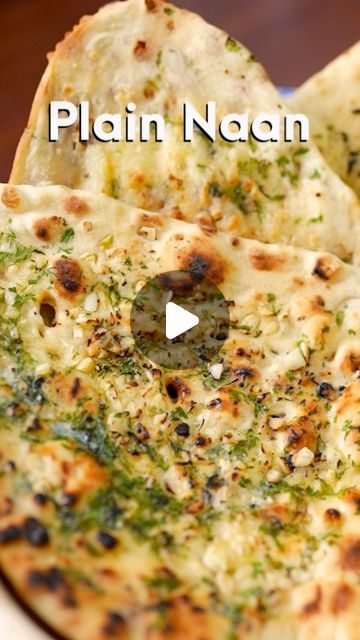 Naan At Home, Easy Naan Recipe, Plain Naan, Indian Cooking Recipes, Gujarati Recipes, Master Chef, Love Eat, Indian Cooking, Naan