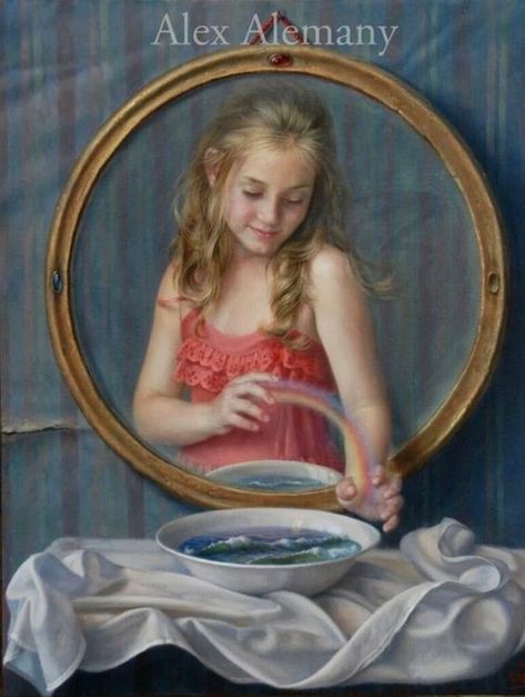 ALEX ALEMANY Alex Alemany, Magic Realism, Surrealism Painting, Spanish Artists, Kai Fine Art, National Portrait Gallery, Art Academy, Pop Surrealism, Finding New Friends