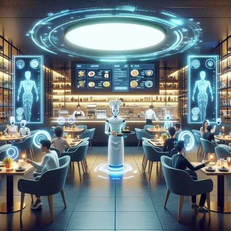 The Future of Restaurants: AI-Driven Food Service Trends for 2024 - Ai restaurant trends Restaurant Trends, Staff Management, Human Intelligence, Process Automation, Reduce Energy Consumption, Service Industry, Trends For 2024, Facility Management, Custom Website Design