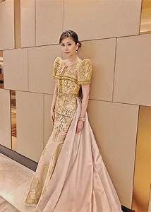 Modern Filipiniana Dress Kultura Lace, Filipiniana Dress Modern Philippines, Filipiniana Dress Modern, Modern Filipiniana Gown, Filipiniana Wedding Dress, Filipiniana Gown, Filipiniana Wedding Theme, Modern Filipiniana Dress, Latest Wedding Gowns