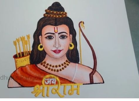 Modern Art Canvas Painting, Free Hand Rangoli Design, Free Hand Rangoli, Modern Canvas Art, Rangoli Design, Free Hand, Rangoli Designs, Art Canvas, Modern Art