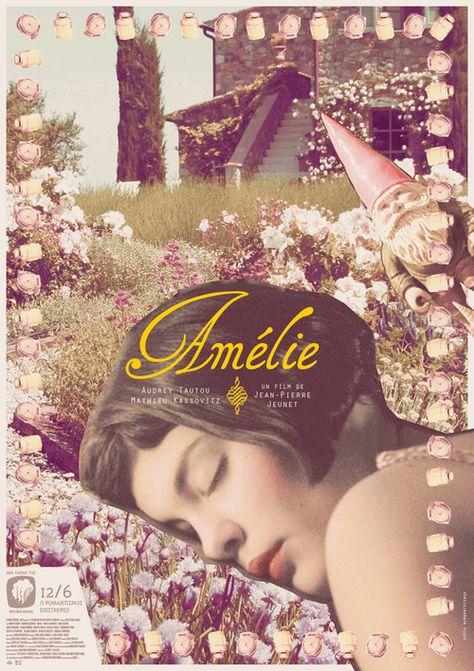 amélie Poster Grafico, Lyric Book, Damien Chazelle, Audrey Tautou, Septième Art, Film Poster Design, I Love Cinema, Movie Poster Wall, Movie Posters Design