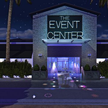 Sims 4 Party Event, Sims4 Events, Sims 4 Grass Wall, Sims 4 Cc Party Patreon, Sims 4 Event Center, Recreation Center Sims 4, Sims 4 Birthday Party Lot, Sims 4 Water Fountain Cc, Sierra The Simmer Builds