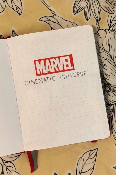 marvel cinematic universe cover page Marvel Scrapbook, Marvel Journal, Universe Journal, Journal Cover Page, Avengers Theme, Journal Cover, Cover Page, Journal Covers, Cover Pages