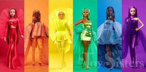 2023 Convention Exclusive Chromatic Couture Orange Barbie (HJX41) - Toy Sisters Orange Barbie, Barbie Convention, The Search, To Read, Stock Images, Internet, Couture, Dolls, Orange