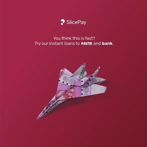 SlicePay Print Advert By Royart: Money Transfer to Bank and Paytm | Ads of the World™ Travel Insurance Creative Ads, Banking Creative Ads, Money Transfer Creative Ads, Money Transfer Ads, Personal Loan Ads Creative, Money Creative Ads, Bank Ads Creative, Finance Creative Ads, Bank Creative Ads