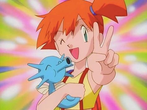 Pokemon Balloons, Misty From Pokemon, 150 Pokemon, Pokemon W, Ash And Misty, Pokemon Mew, Pokemon Special, All Pokemon, Pokemon Characters