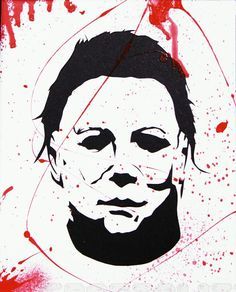 Micheal Meyers-stencils Michael Myers Face, Movie Crafts, Mask Drawing, Horror Artwork, The Boogeyman, Pumpkin Carving Templates, Pumpkin Stencil, Silhouette Stencil, Michael Myers Halloween